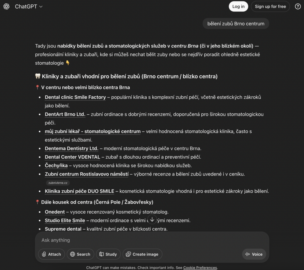 Bělení zubů Brno centrum pre